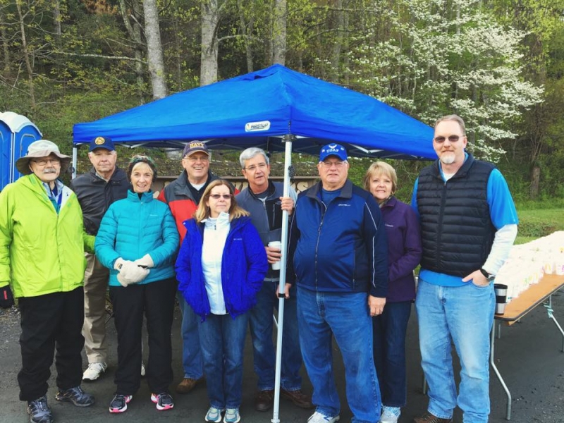 New River Chapter Supports Annual New River Marathon